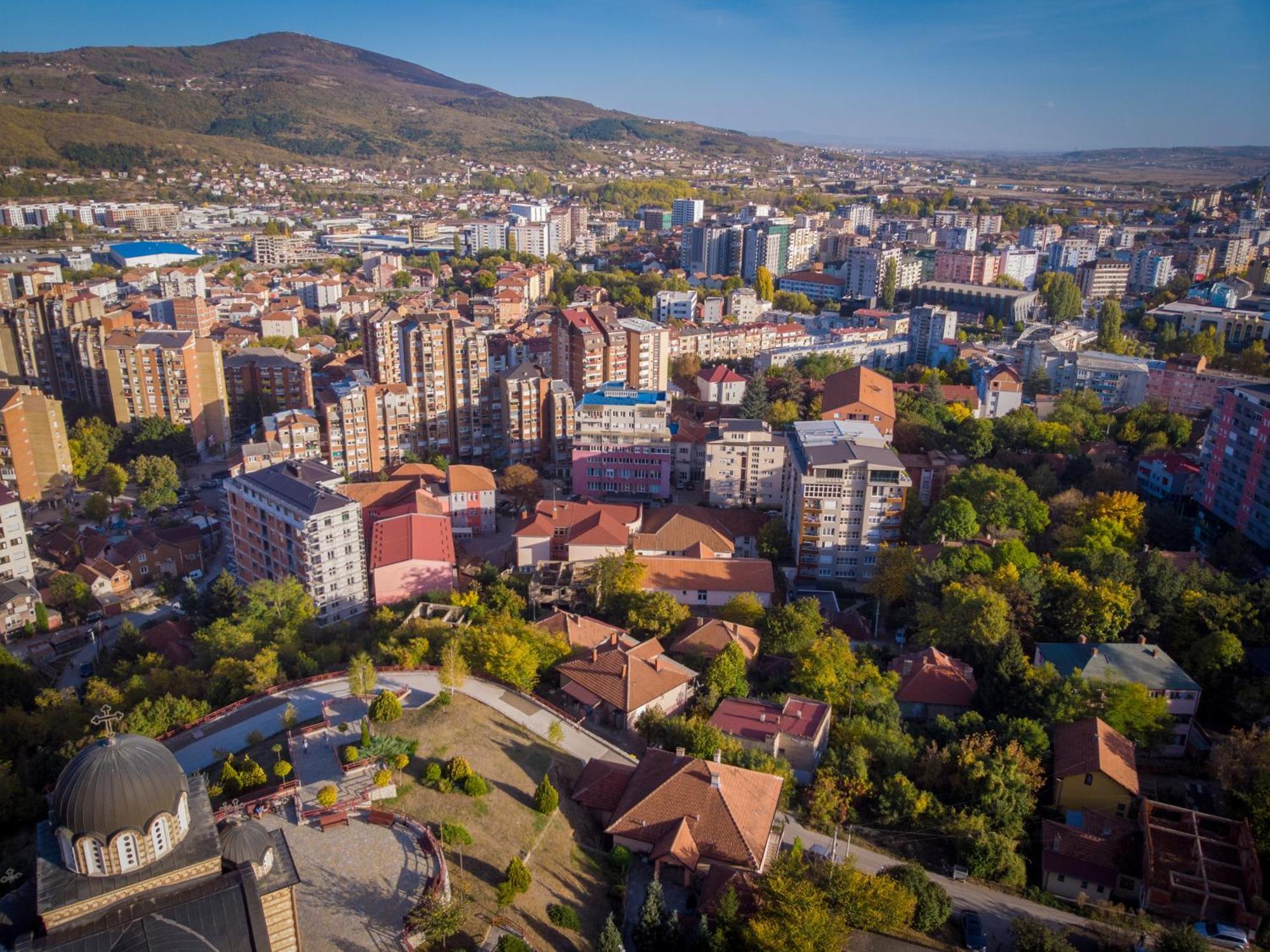 Hotel North City Titova Mitrovica Exterior foto